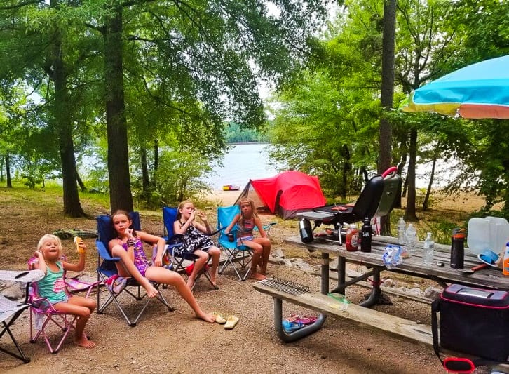Kerr Lake camping