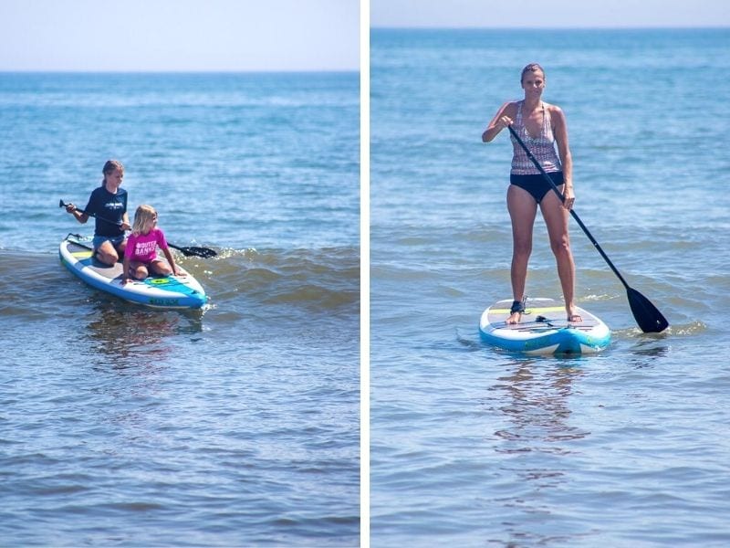 Stand up paddle boarding, Outer Banks, North Carolina
