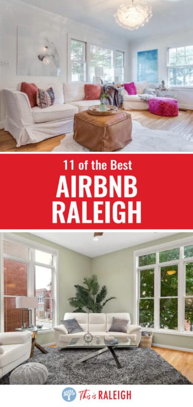 Are you researching Raleigh accommodation and considering Airbnb Raleigh properties? We've done the research for you. Check out this list of 11 Airbnb properties close to downtown Raleigh for all types of travelers. Don't visit Raleigh before checking out this list.