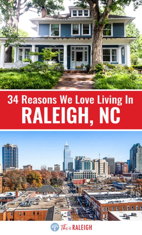If you are thinking about movong to Raleigh, check out this list of 34 best things about living in Raleigh NC and why we call the capital city of North Carolina "America's best kept secret".