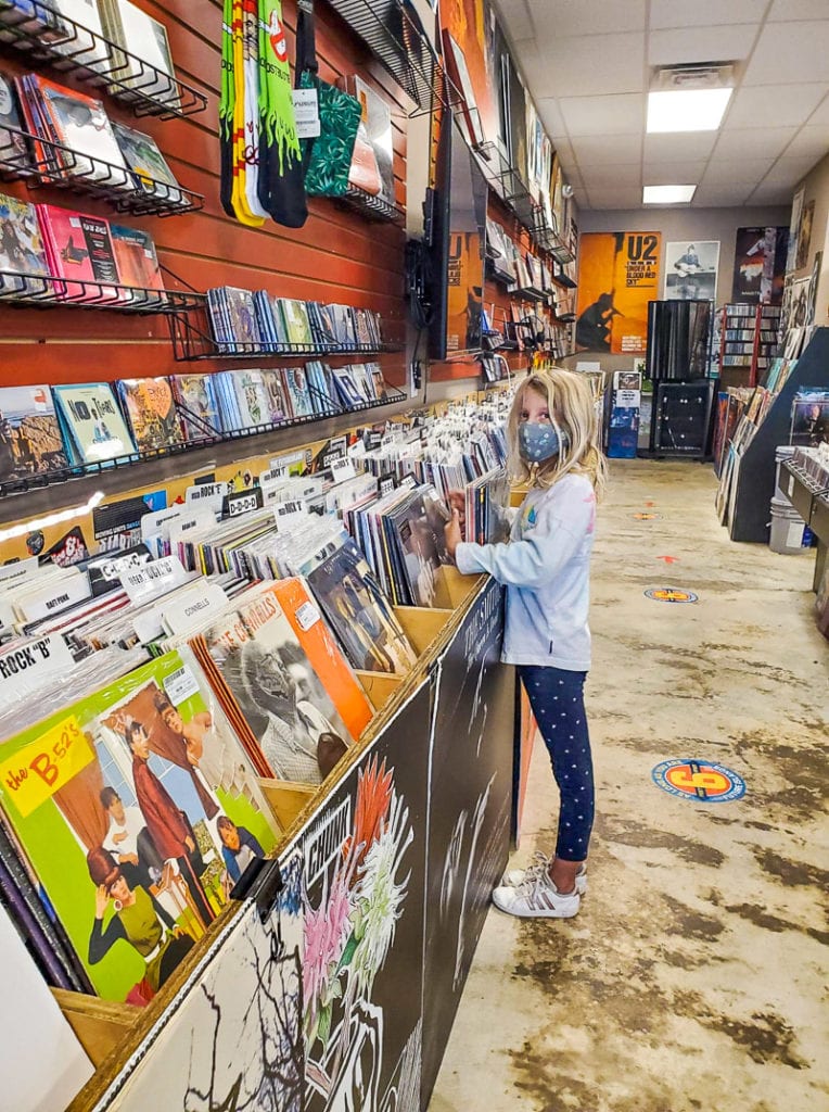 Even our kids like SchoolKids Records store!