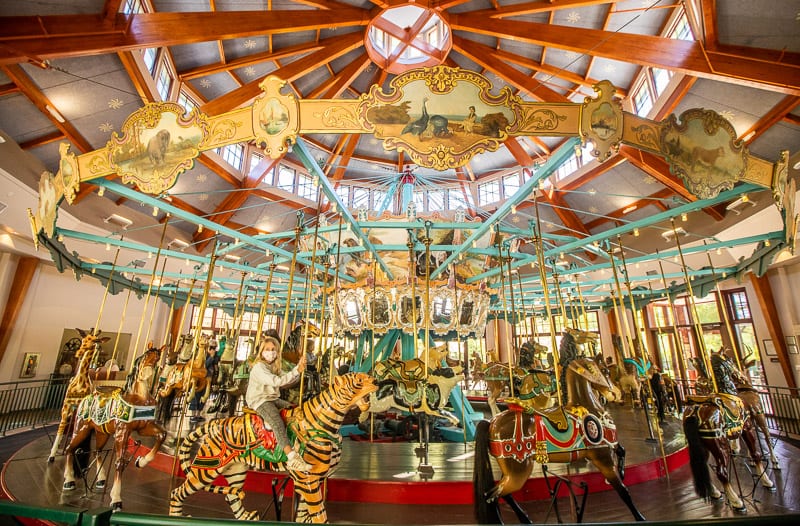 Pullen Park carousel, Raleigh