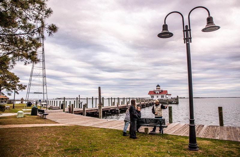 Historical walking tour of Manteo, Outer Banks