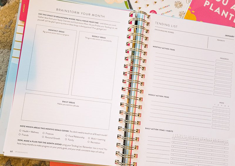 best yearly planner Powersheets and cultivate what matters