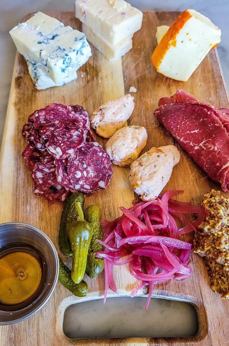 charcuterie board Coquette, North Hills, Raleigh