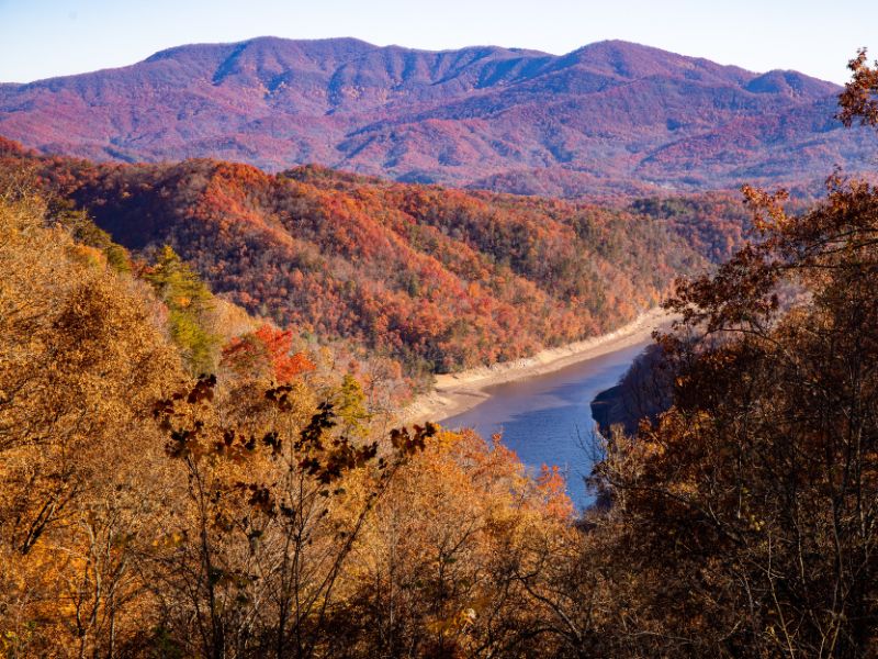 Fall colors in the North Carolina Mountains