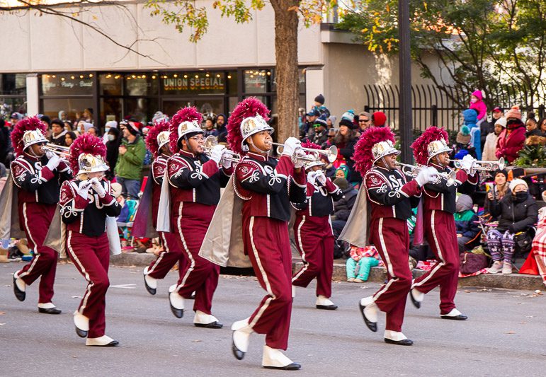 School marching band from Shaw University