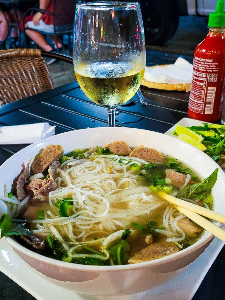 Bowl of Pho soup