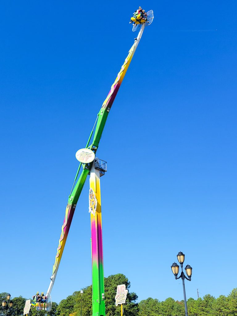 A ride at a festival